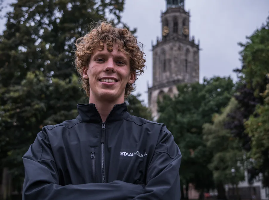 Jens Feenstra van Staallokaal in Groningen