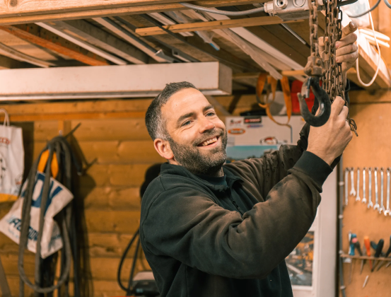 Werken bij Staallokaal: Rutger in de werkplaats